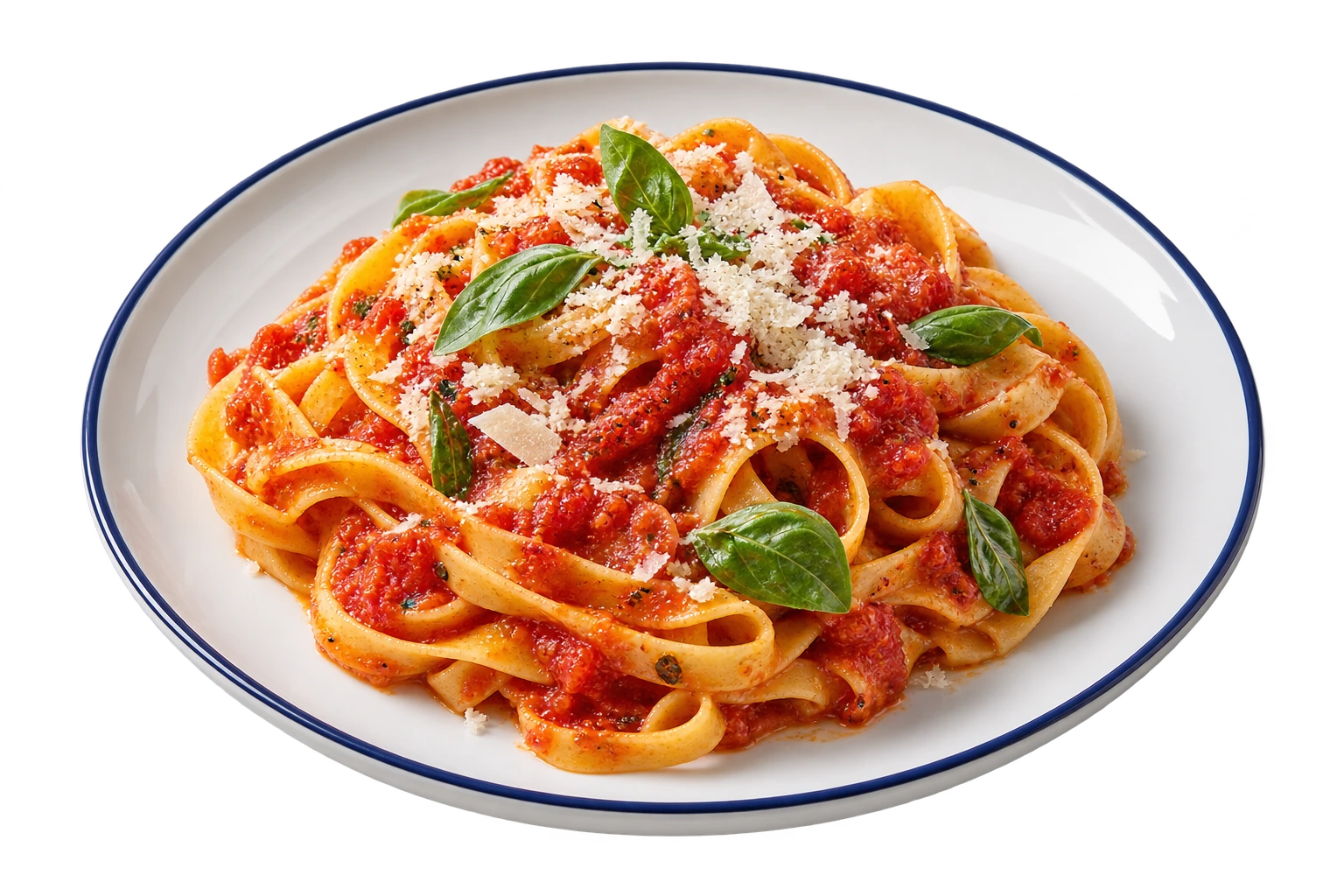 Muestra ilustrativa de pastas frescas generada con IA